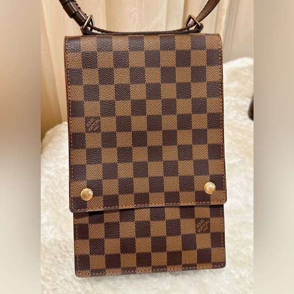 Authentic Louis Vuitton Portobello Damier Ebene Bag✨ - Picture 2 of 16